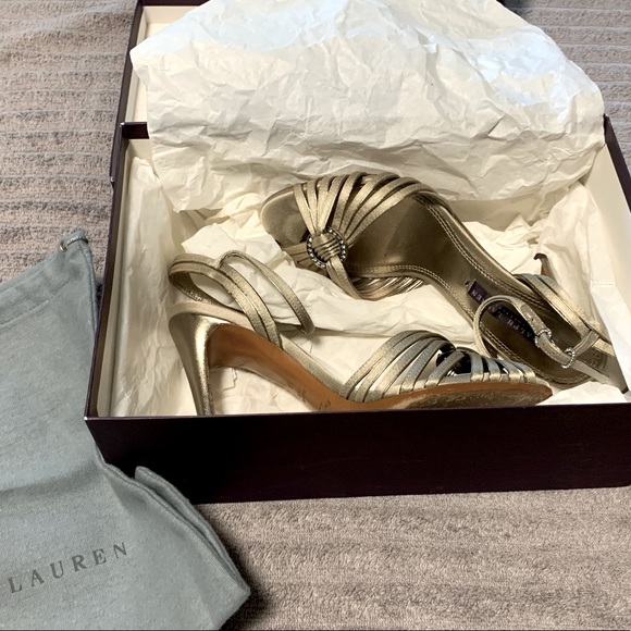 Ralph Lauren Collection GORGEOUS Brigida heels - Picture 5 of 16